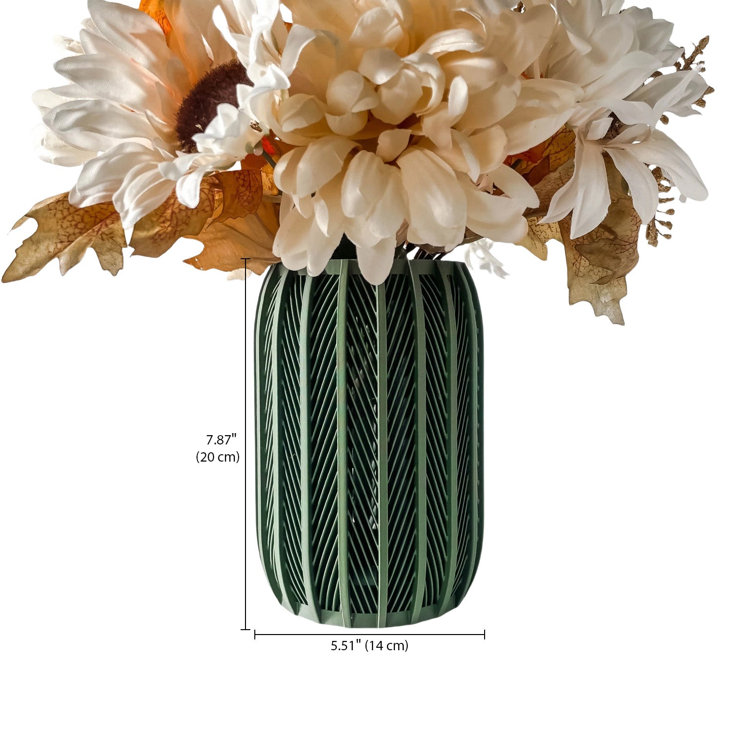 3Dプリントのクリエイティブな花瓶（Inso） 