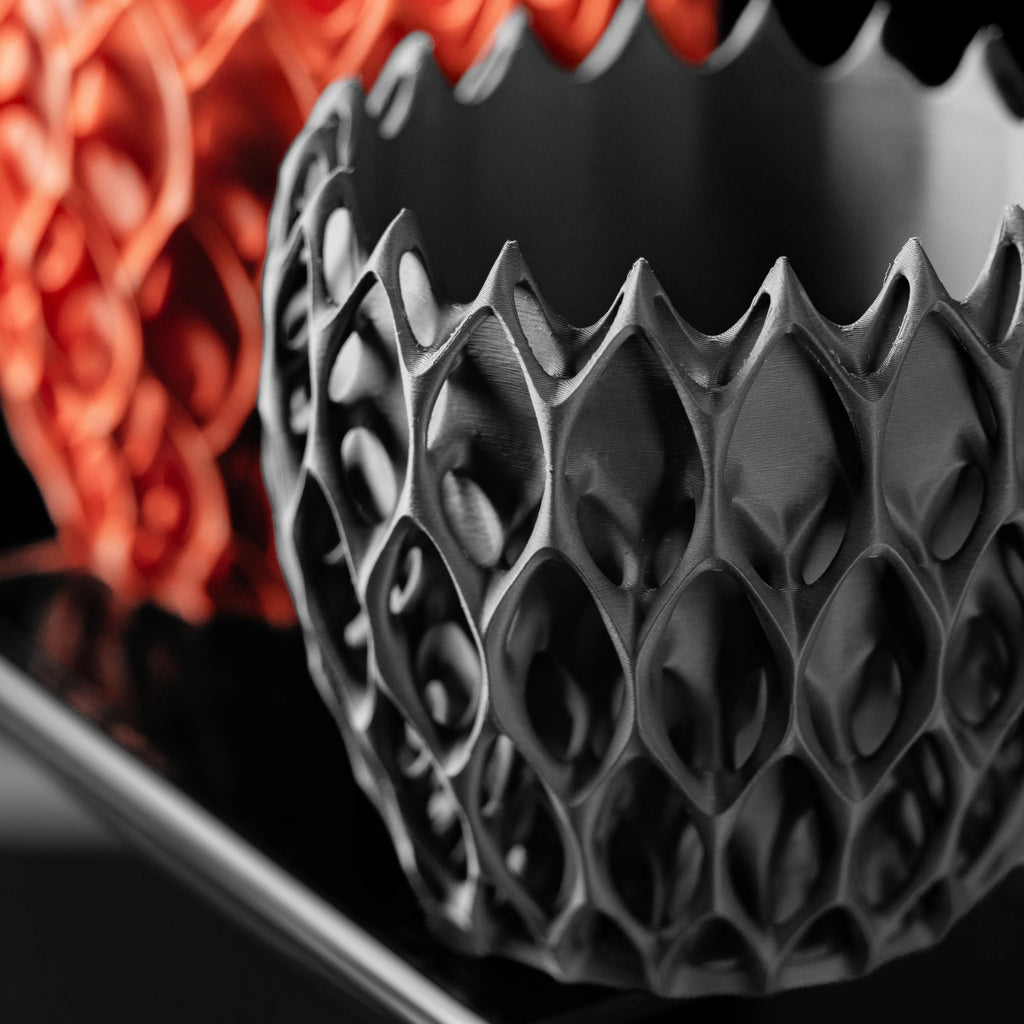 モダンミニマリスト3Dプリント植木鉢（インベーダー） 