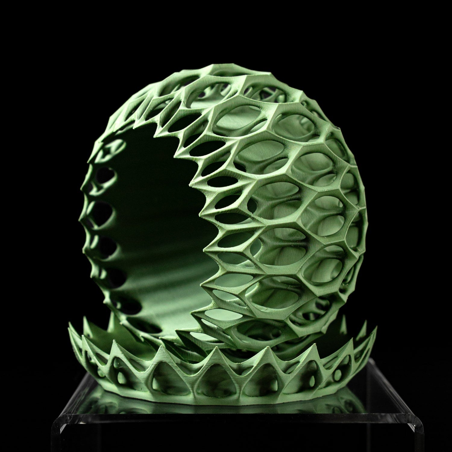 モダンミニマリスト3Dプリント植木鉢（インベーダー） 