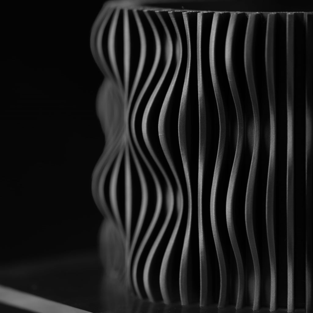 モダンミニマリスト3Dプリント植木鉢（Muxel） 