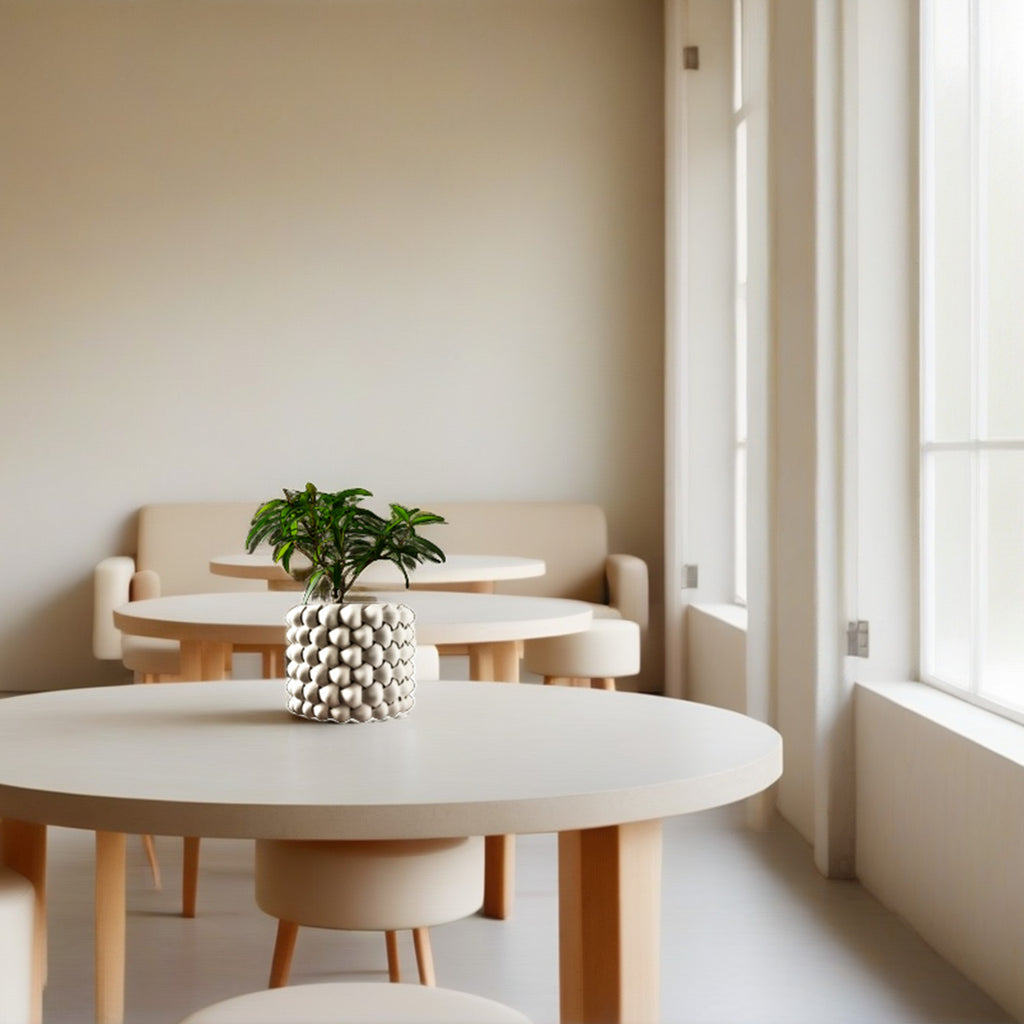 モダンミニマリスト3Dプリント植木鉢（トライウィーブ）