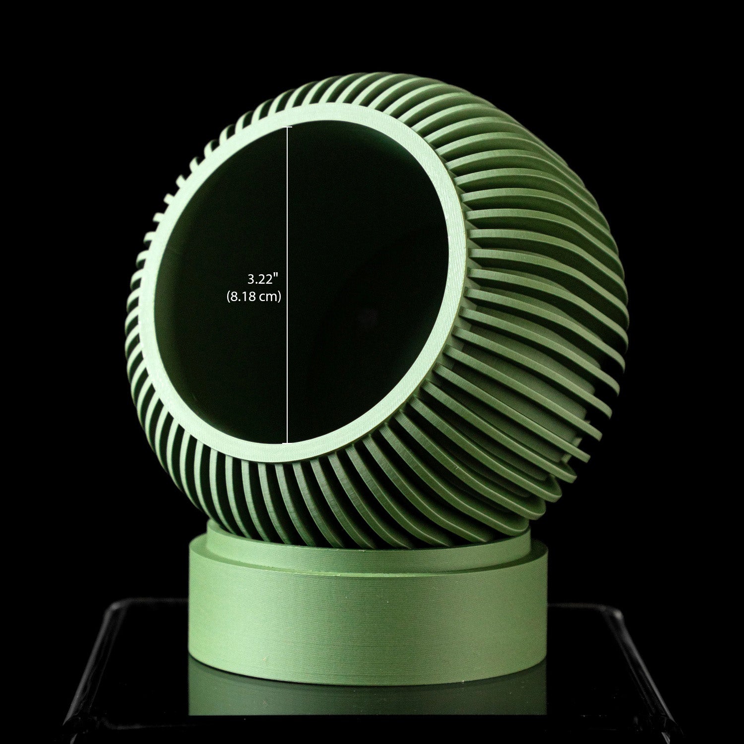 モダンミニマリスト3Dプリント植木鉢（Yuso） 