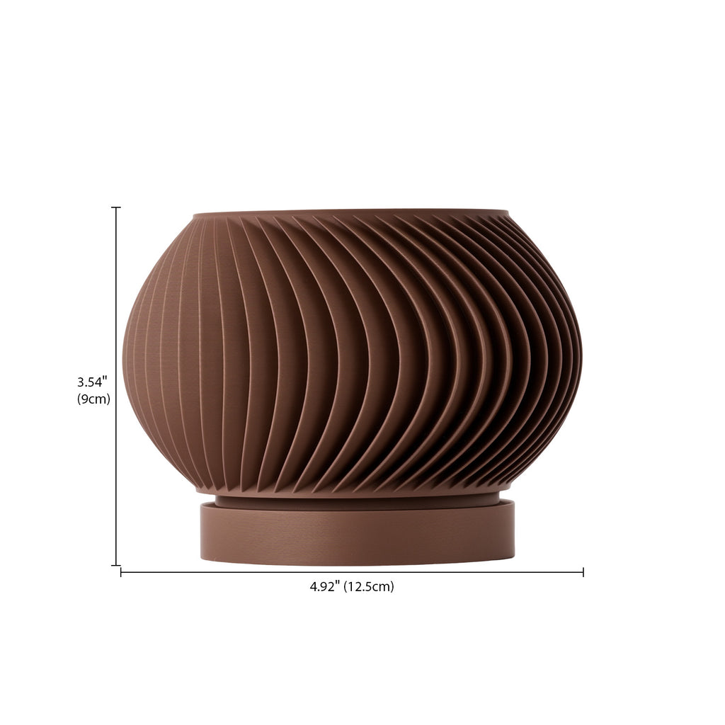 モダンミニマリスト3Dプリント植木鉢（Caleth） 