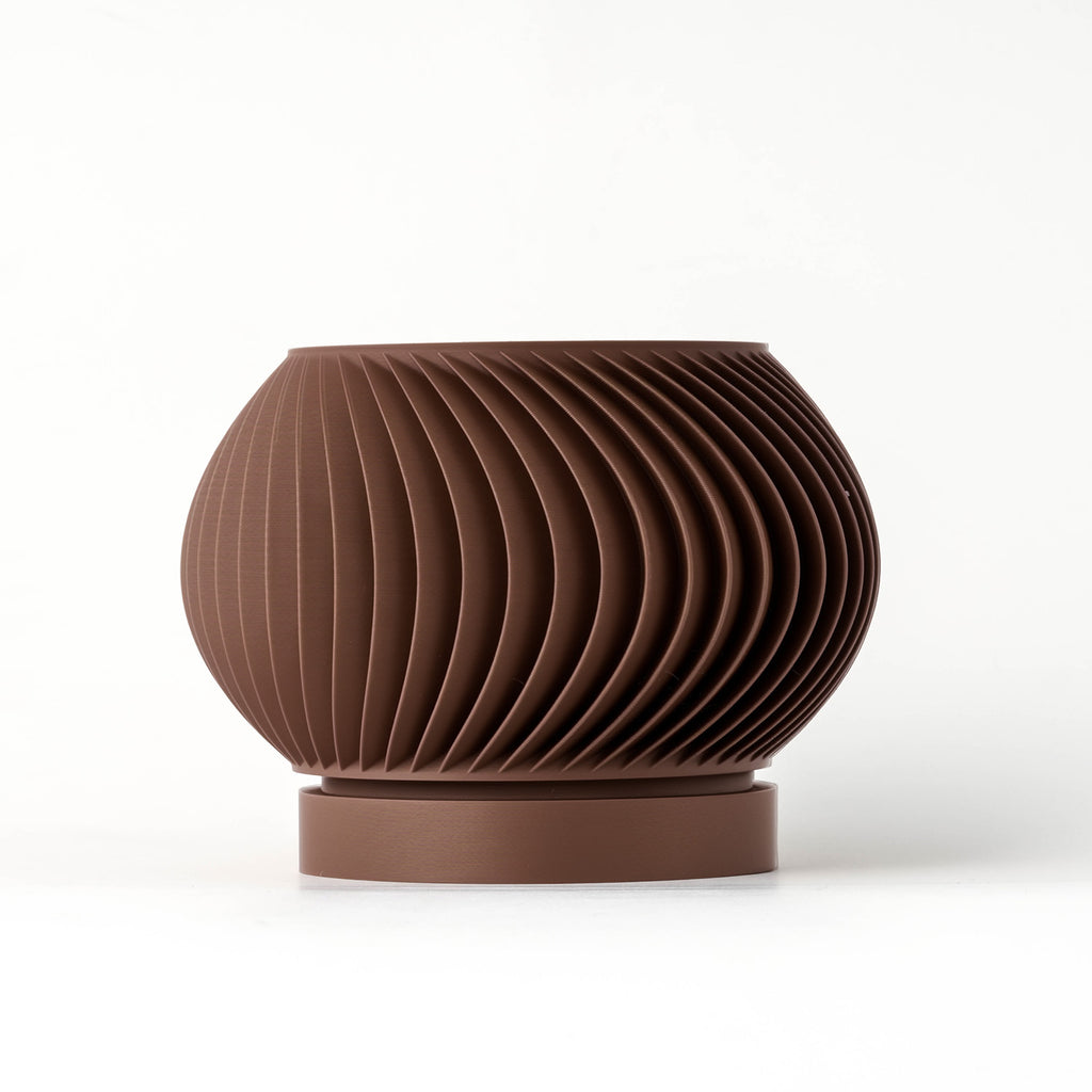 モダンミニマリスト3Dプリント植木鉢（Caleth） 