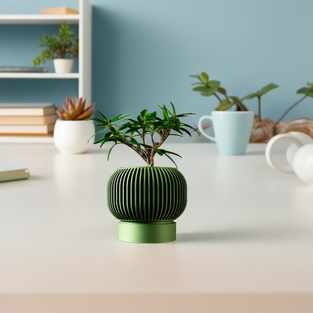 モダンミニマリスト3Dプリント植木鉢（Yuso） 