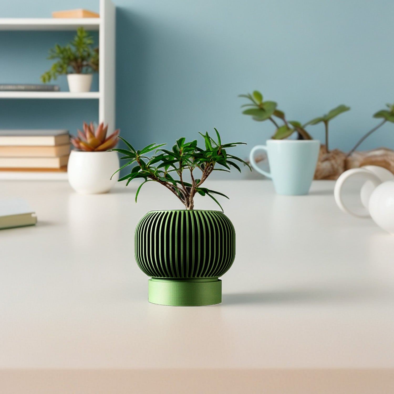 モダンミニマリスト3Dプリント植木鉢（Yuso） 